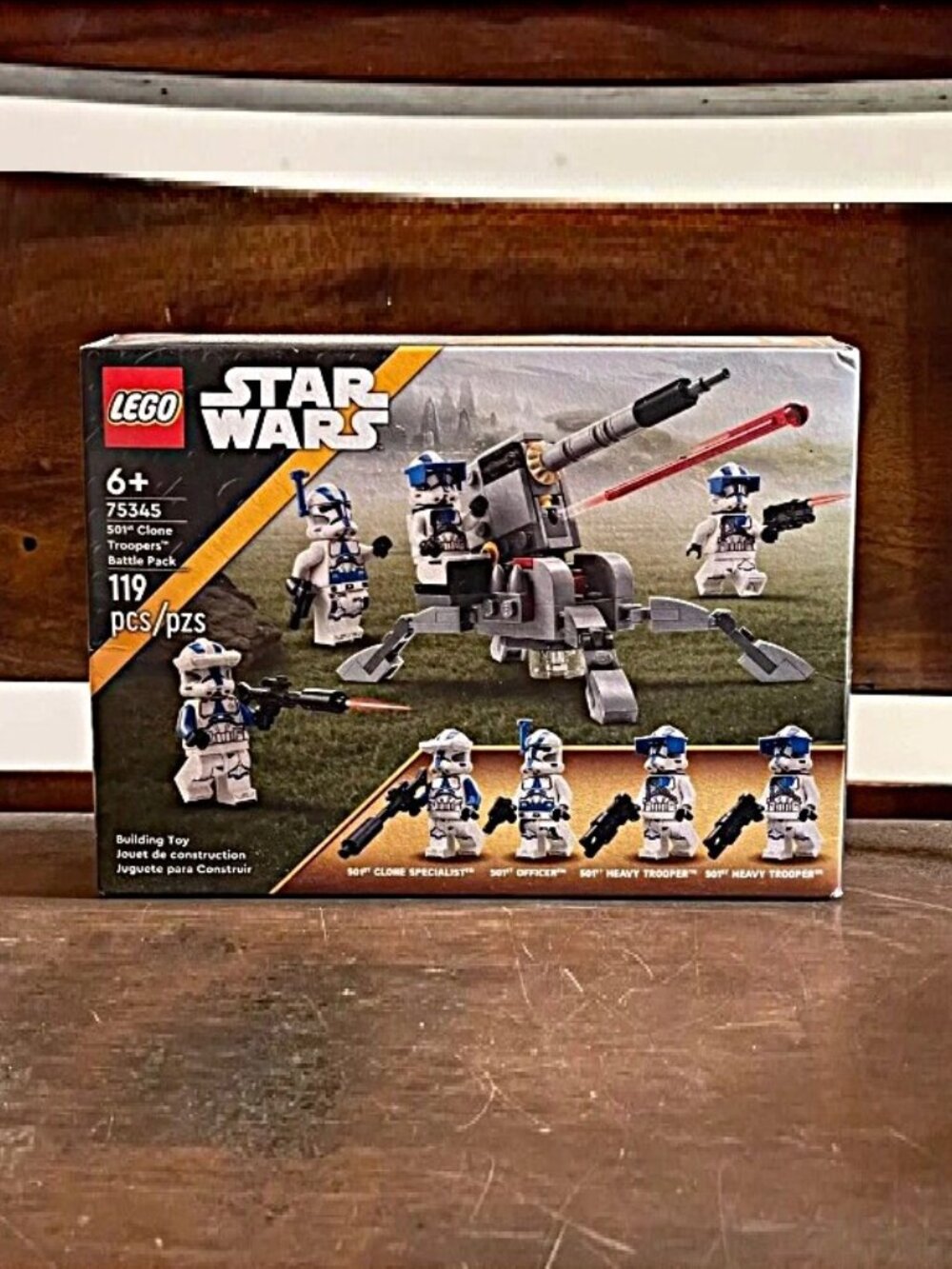 New Lego 75345 Star Wars 501st Clone Troopers Battle Pack NIB in Hand
